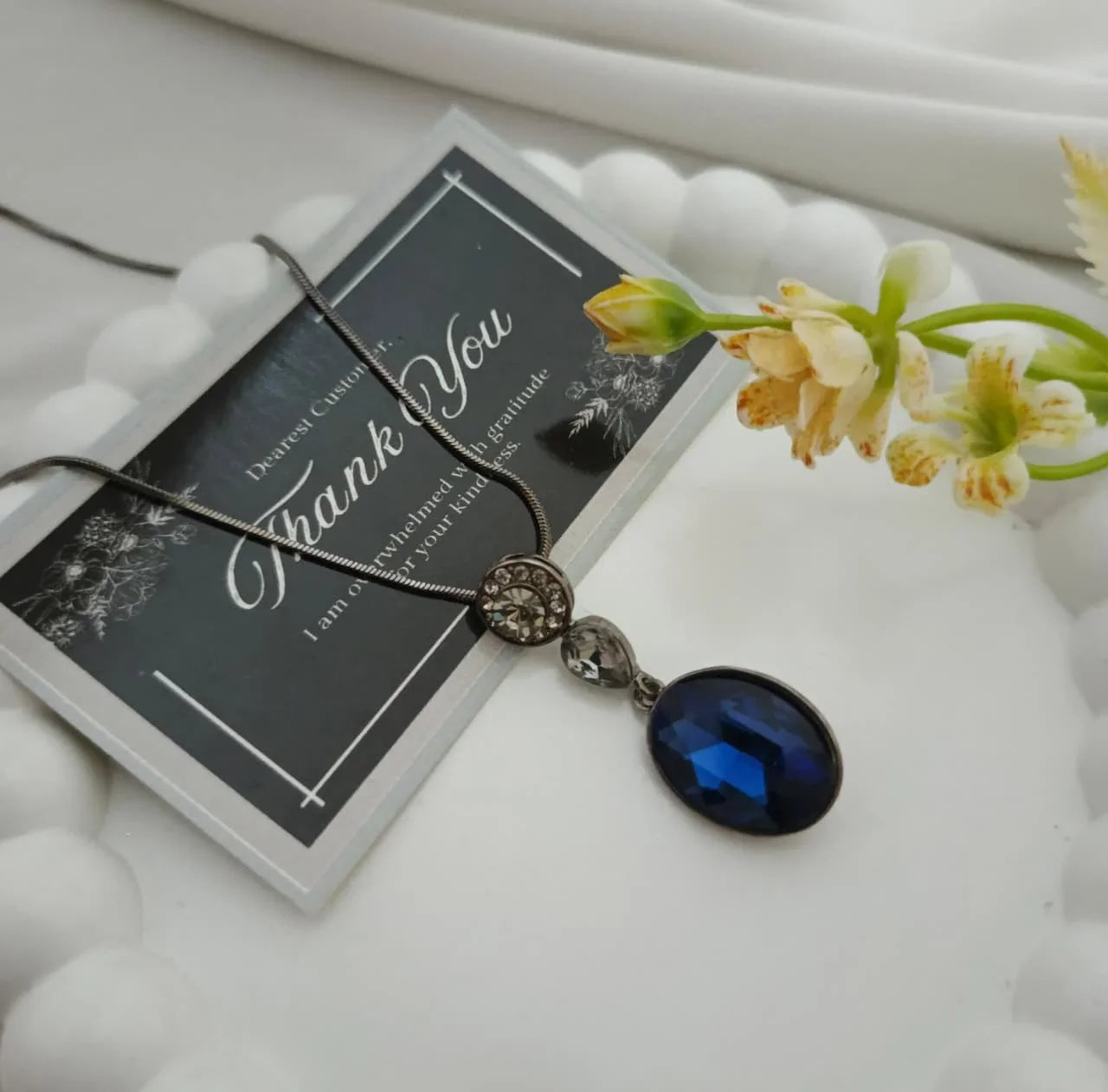 Blue Fancy Locket