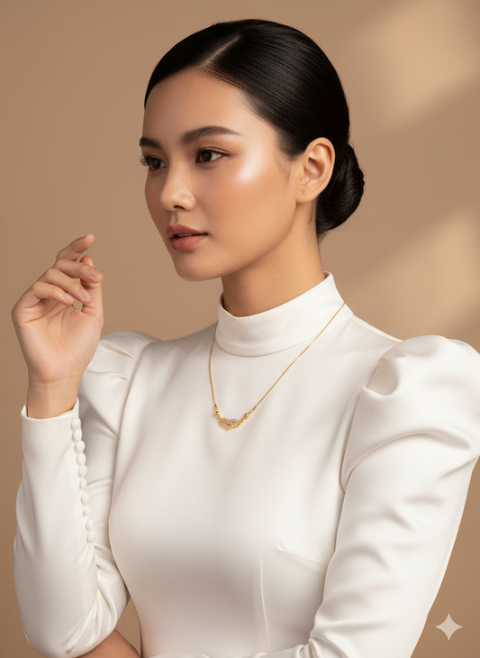 Angelic Heart & Wings Pendant