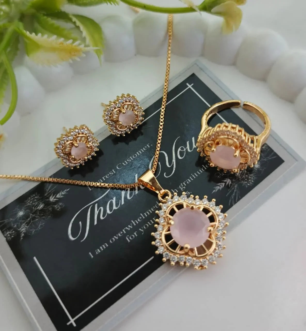 Golden Fancy Combo set