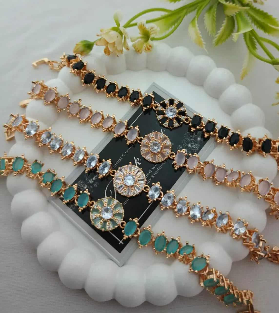 Golden Fancy Bracelet