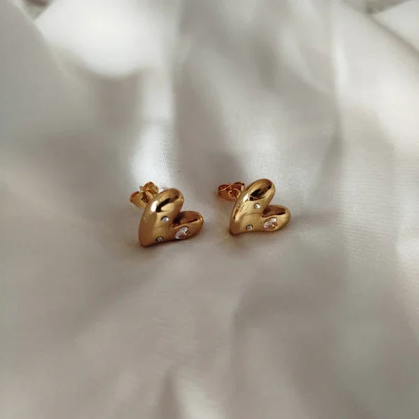 Heartlit Stud Earrings