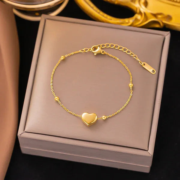 Heart-Shaped Bracelet