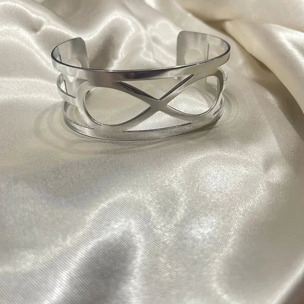 Orion White Thick Bracelet