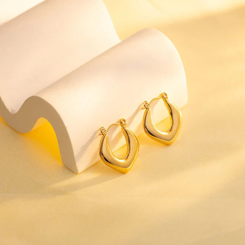 Oval Love Earrings