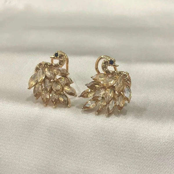 Flamingo Gold Earrings