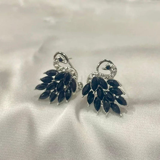 Flamingo White Earrings