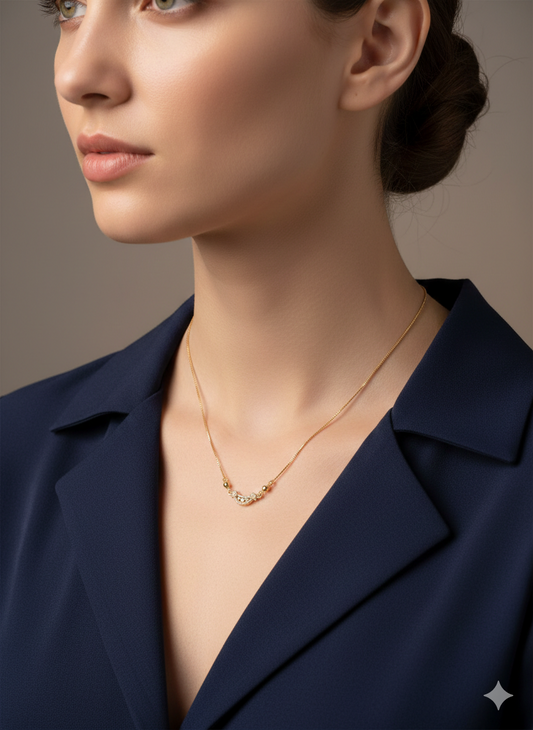 Crystal Smile Pendant