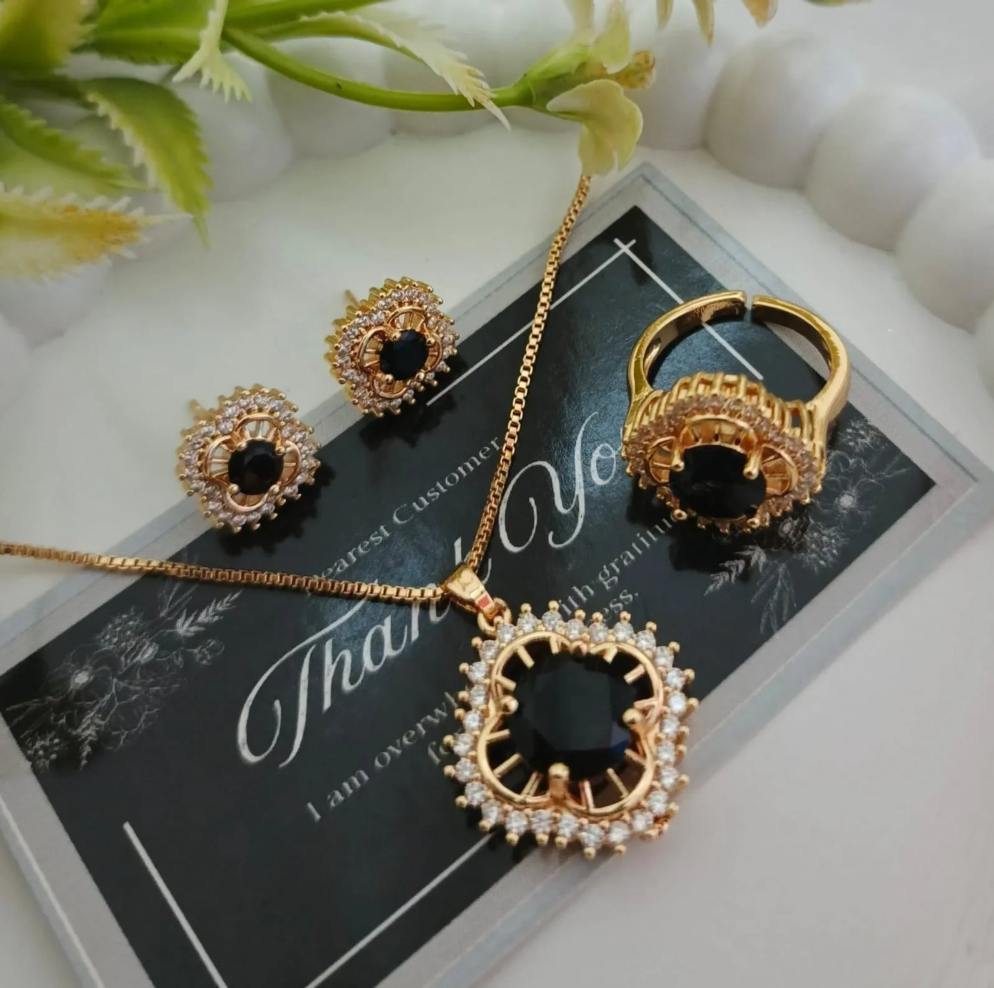 Golden Fancy Combo set