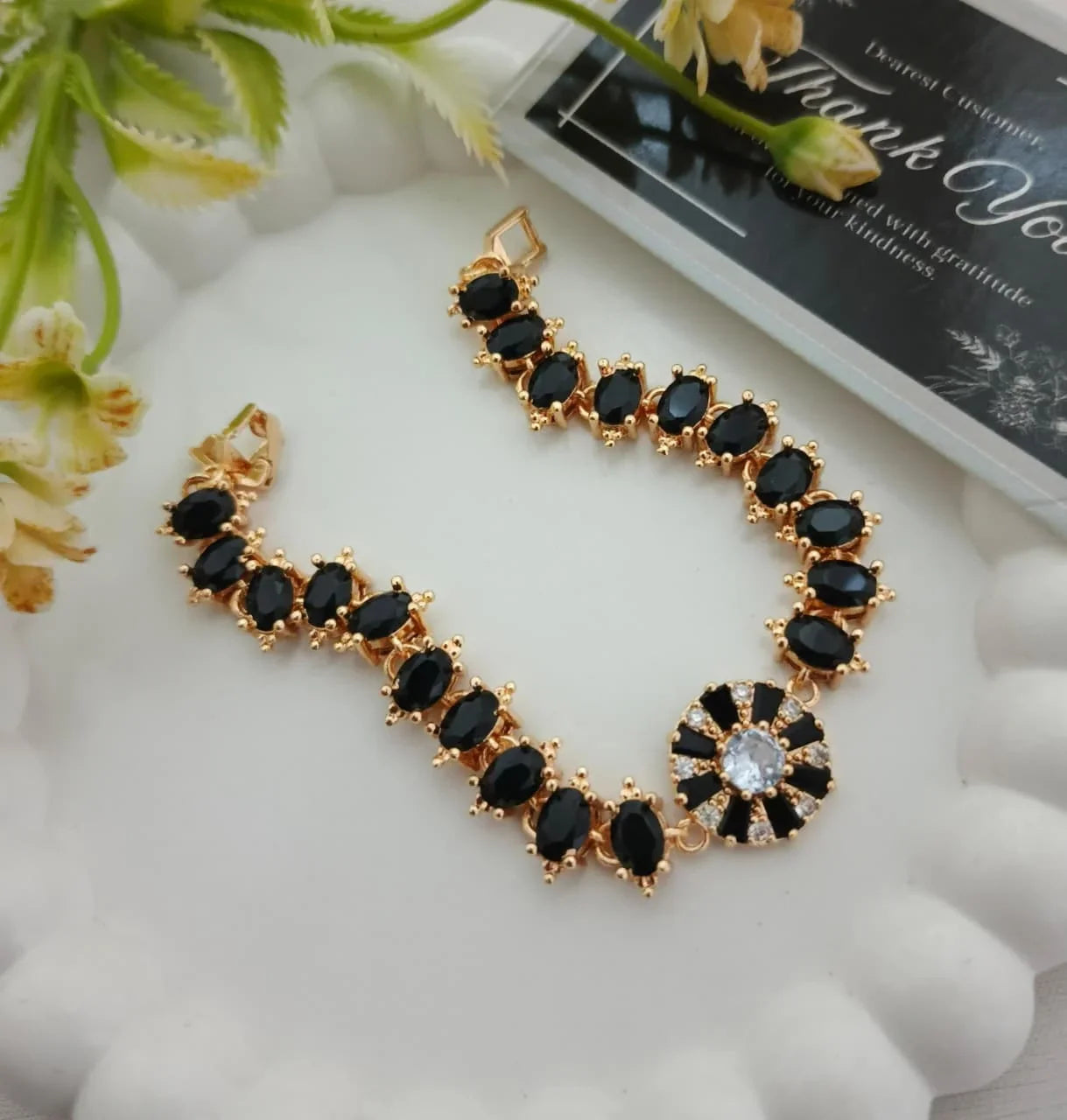 Golden Fancy Bracelet