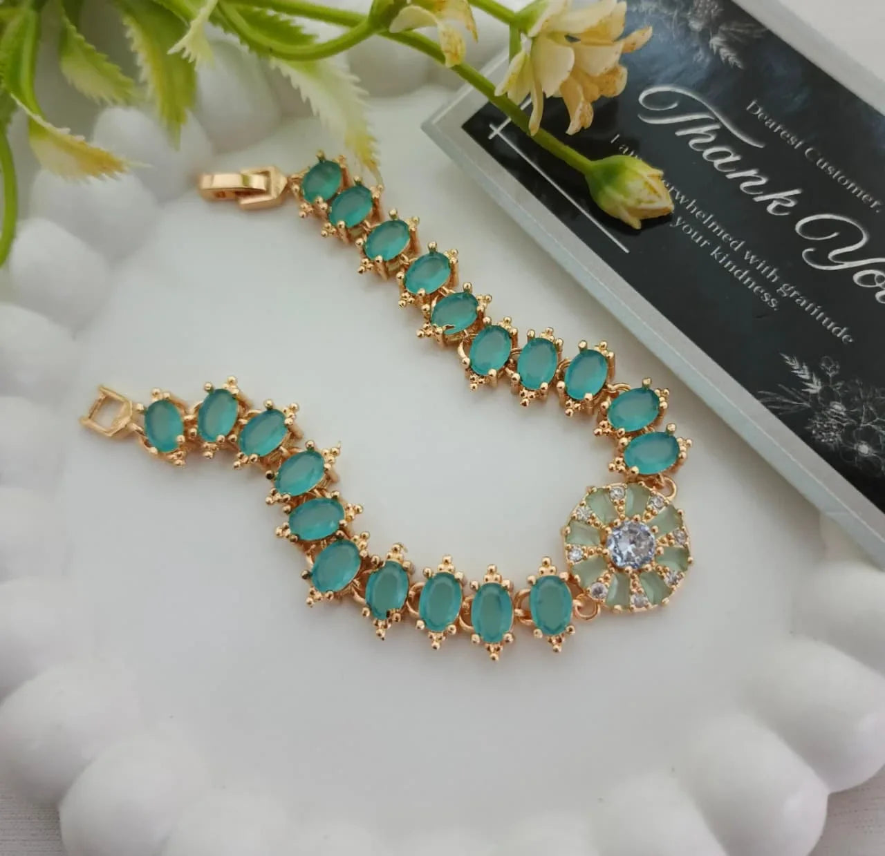 Golden Fancy Bracelet