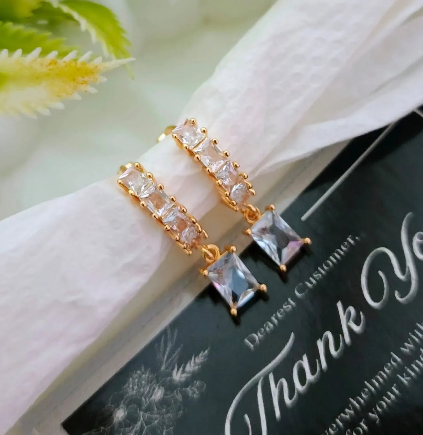 Golden Aurelle Hoops