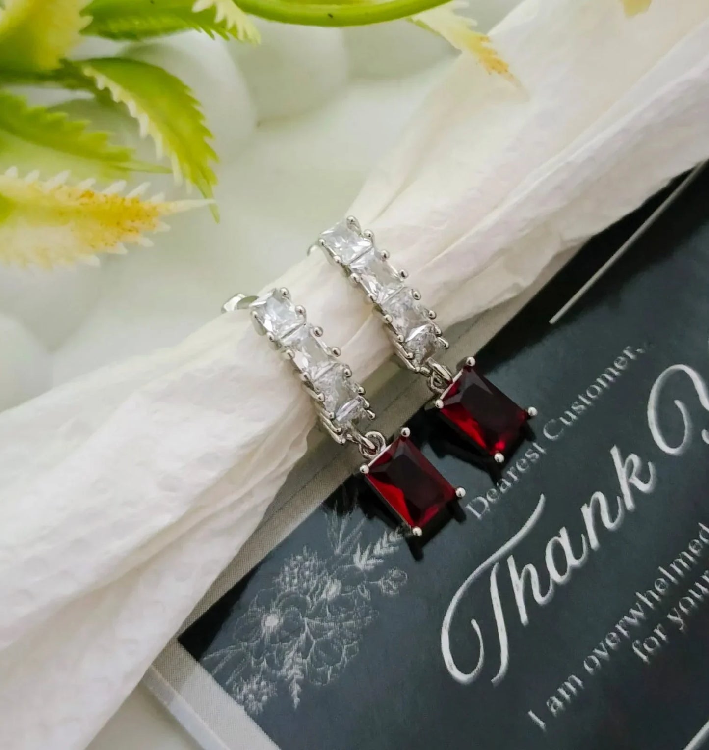 Silver Aurelle Hoops