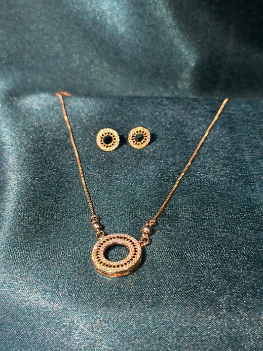 Midnight Halo Crystal Jewelry Set