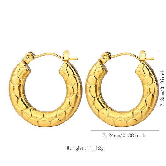Woven Clip Earring