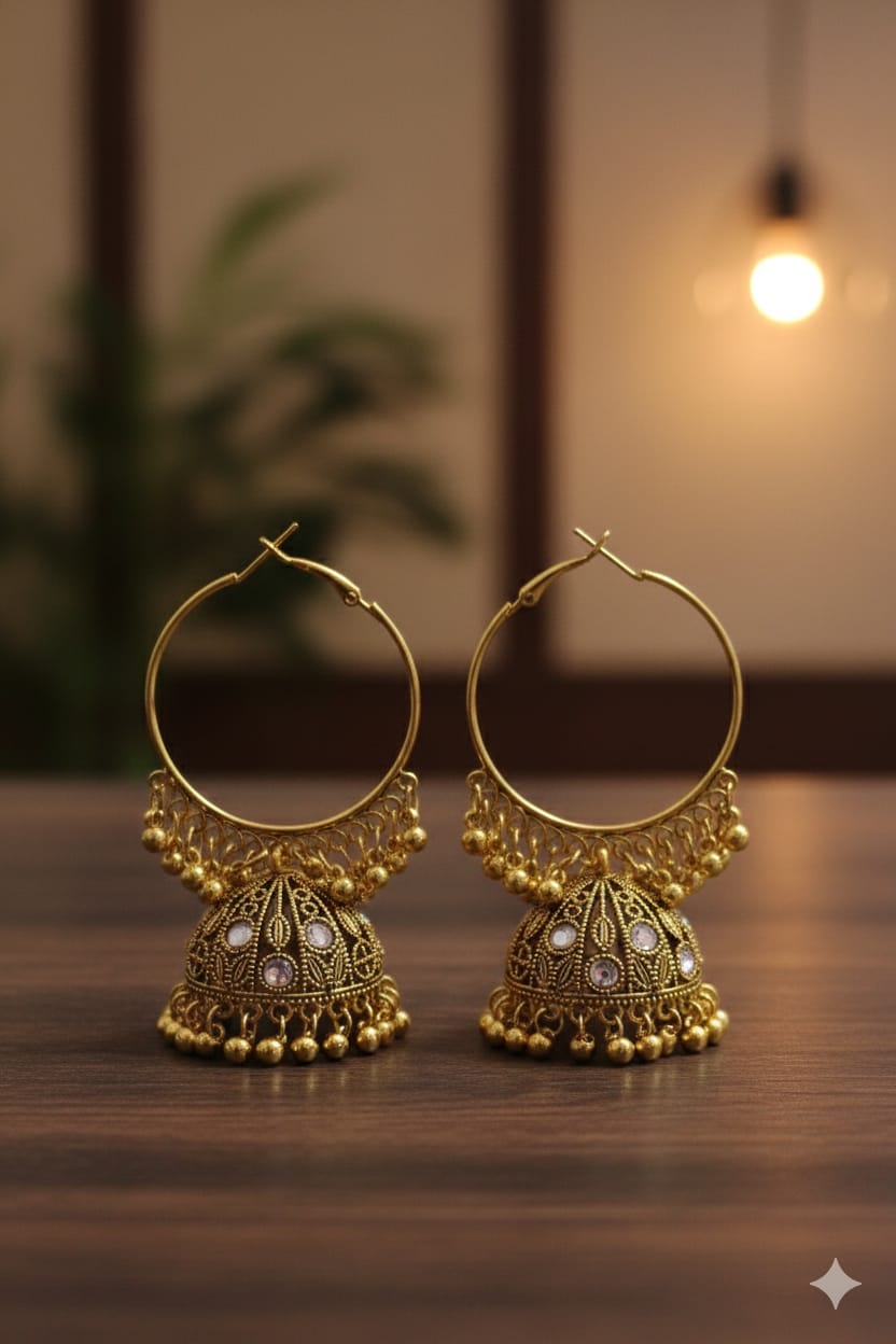 Filigree Jhumka