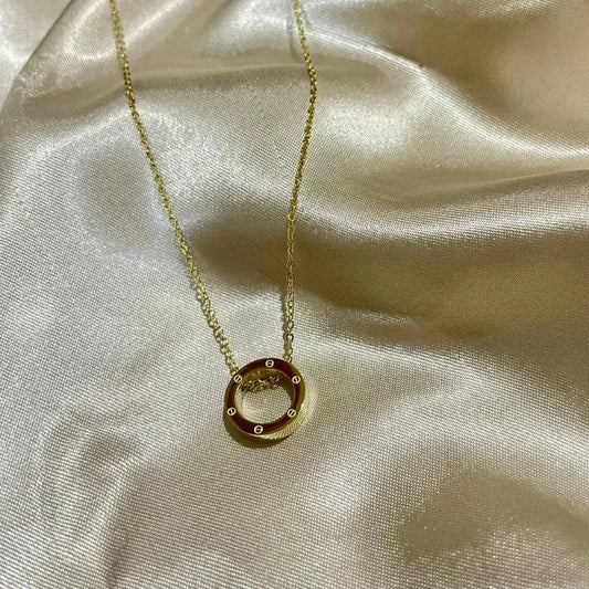 Cartier Inspired Mini Love Necklace