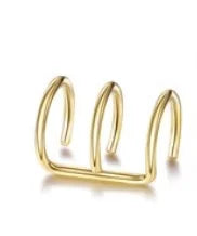 Ethnic Triple Earring Cuffs