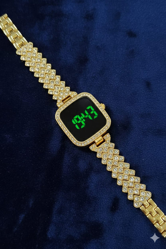 Crystal Digital Watch
