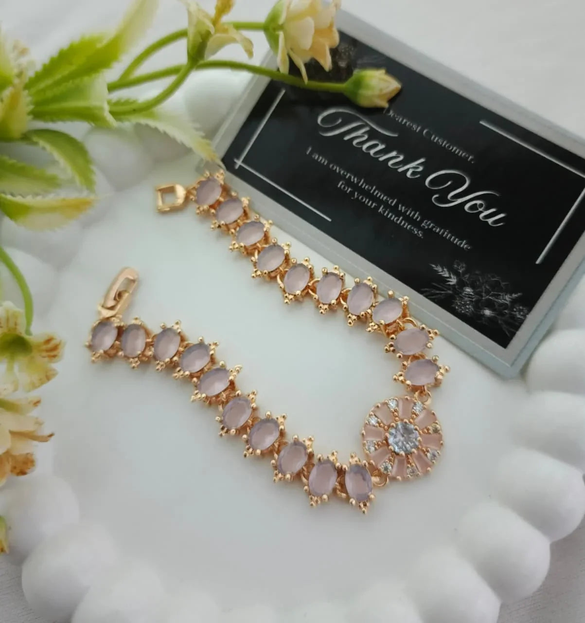 Golden Fancy Bracelet