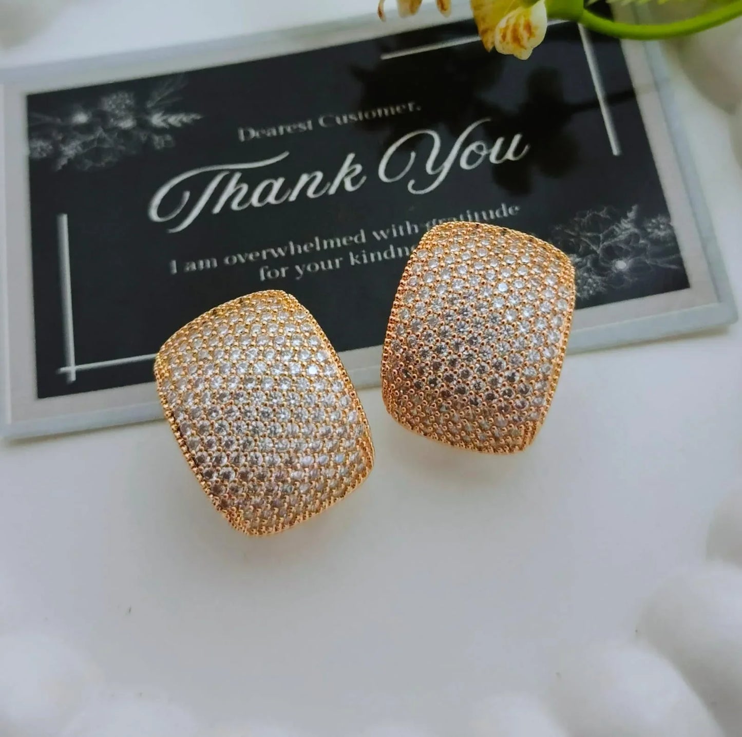Golden Fancy Studs
